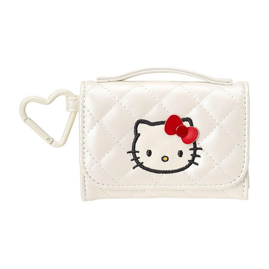  Sanrio Other Wallet Shaped Coin Purse Miniature Quilt Hello Kitty White 649040 