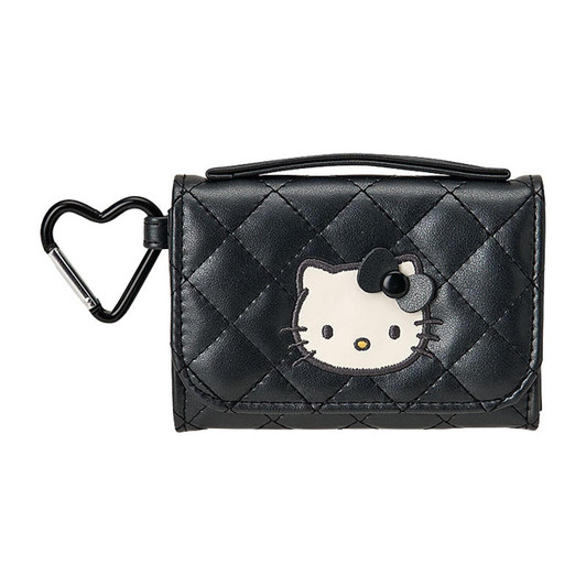  Sanrio Other Wallet Style Coin Purse Miniature Quilt Hello Kitty Black 649074 