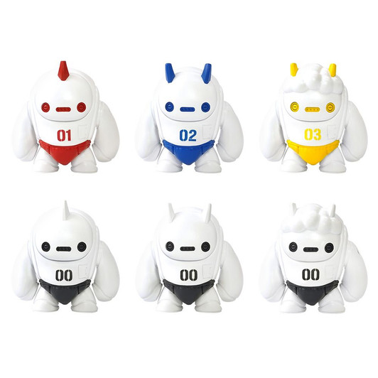 threezero CAPSULE-DOU KO-ONI-BOT 1 Figure Complete BOX (6pcs)
