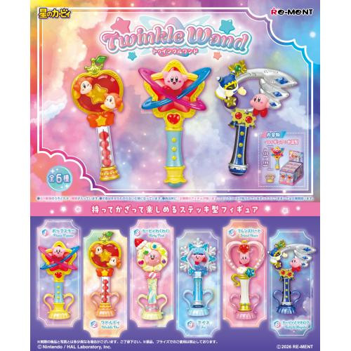  Re-ment Kirby Of The Stars Twinkle Wand Complete Box (6pcs) 