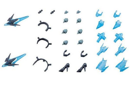  Kotobukiya M.S.G Modeling Support Goods Mecha Supply 34 Holonic Headdress And Holonic High Heels Gray Ver 