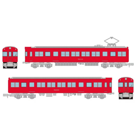  Tomytec Nagoya Railroad Series 5200 2 Car Set B (2 Cars Set) (N scale) 
