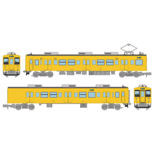  Tomytec JR Series 105 30N Refurbished Car (Okayama Train Depot F02 Configuration Yellow) 2 Cars Set (N scale) 