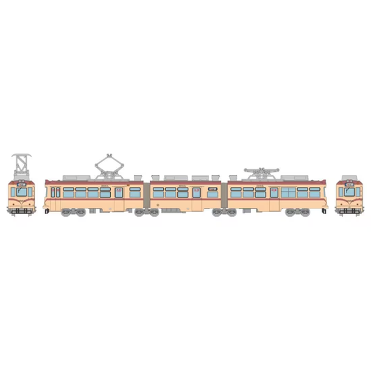 Tomytec Hiroshima Electric Railway Series 3000 Car Number 3003 (N scale)