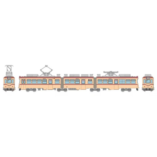  Tomytec Hiroshima Electric Railway Series 3000 Car Number 3003 (N scale) 
