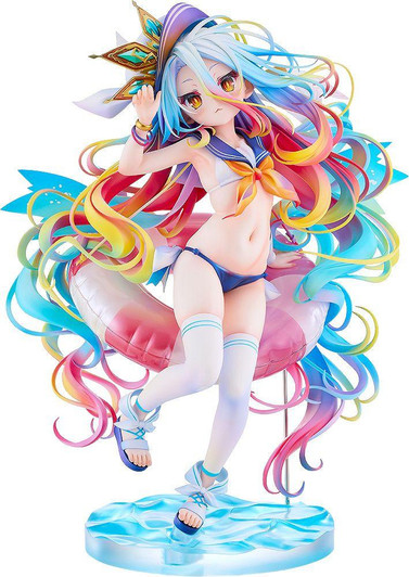  Good Smile Company 1/7 Shiro: Sailor-Style Swimsuit Ver. Figure (No Game No Life) 