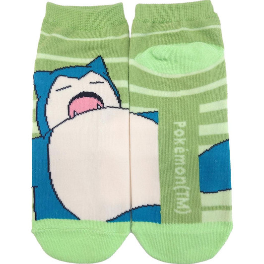  Pokemon Center Original Character Socks Snorlax Striped Large (26-29 cm) 