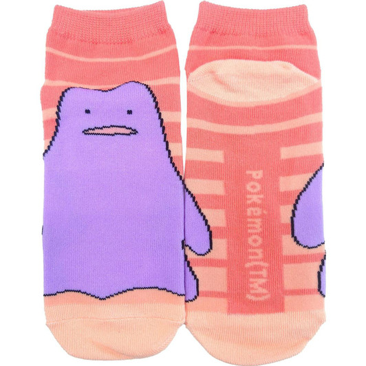  Pokemon Center Original Character Socks Ditto Border Large (26-29 cm) 