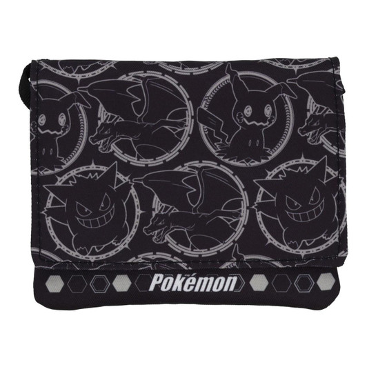  Pokemon Center Original Multi Pocket With Shoulder Strap Black PK00415 