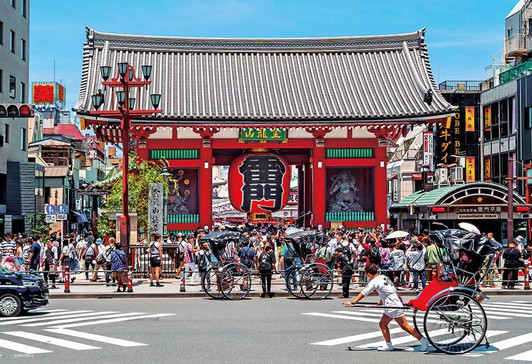 Jigsaw Puzzle Kaminarimon (Thunder Gate) (1000 Pieces)