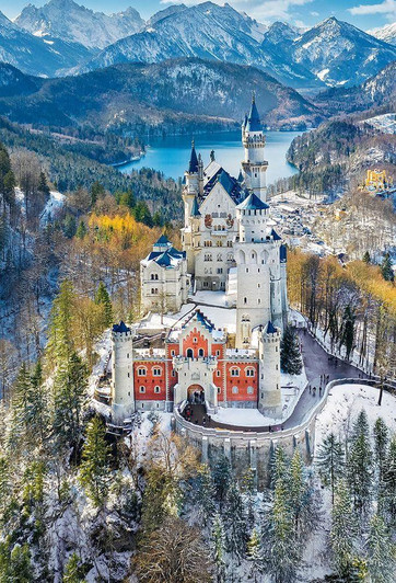 Beverly Jigsaw Puzzle Neuschwanstein Castle (1000 Pieces) 