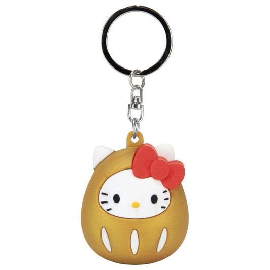  T's Factory Sanrio Daruma Key Holder Gold 