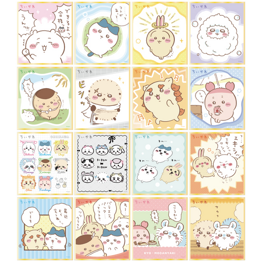 Ensky Chiikawa Shikishi Collection 3 BOX (16pcs)