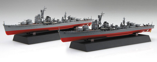 Fujimi 1/700 IJN Akizuki-class destroyer Akizuki/Hatsuzuki (1944)/Operation Sho-Go 2-Ship Set Plastic Model Kit (w/Genuine Photo-Etched Parts)