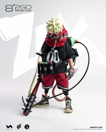 Other 8''2GO GAKI RACE 1/8 Zaiki Action Figure