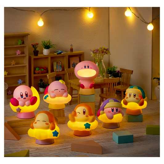Bandai Candy Kirby Chara-Lights Light-Up Figure Collection BOX (12pcs)