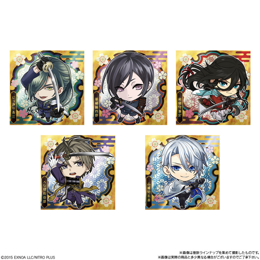 Bandai Candy Niformation Touken Ranbu ONLINE Sticker Wafer Vol.3 BOX (20pcs)