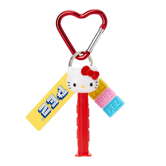 Sanrio Other PEZ Carabiner Keychain Hello Kitty Red 364223