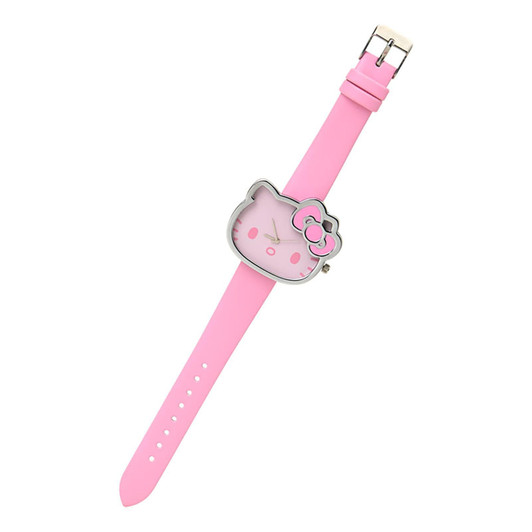 Sanrio Other Face Shaped Watch I Love Hello Kitty Pink 574899