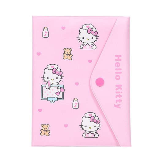 Sanrio Hello Kitty Medicine Notebook And Medical Card Case 589918