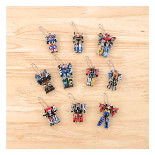Bandai Candy Super Sentai DX Robo Charm and Chocolate Bolo BOX (10pcs)