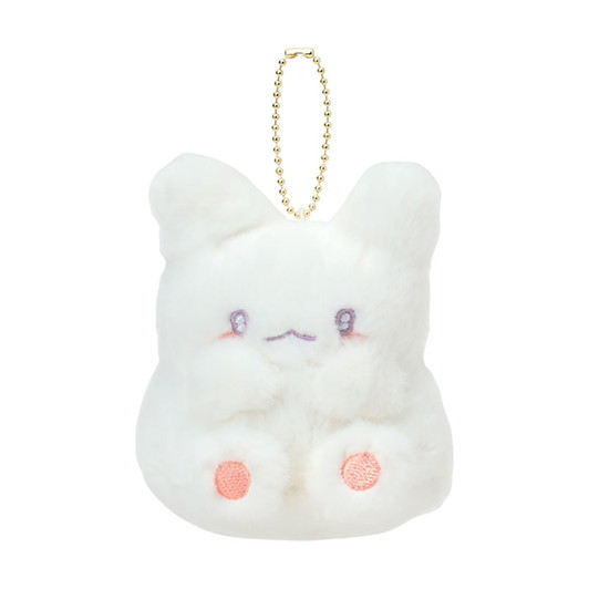 Sanrio Other Mascot Holder Napping On A Fluffy White Cloud Hanamaru Ghost 575933