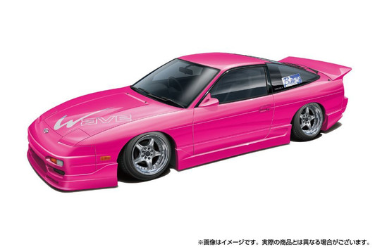 Aoshima The Tuned Car No. 109 1/24 B-WAVE RPS13 180SX '91 Ver. A Nissan Plastic Model
