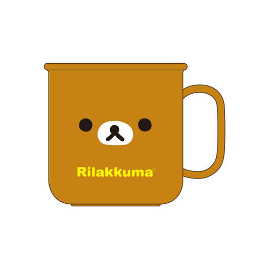 OSK Rilakkuma Face Plastic Cup