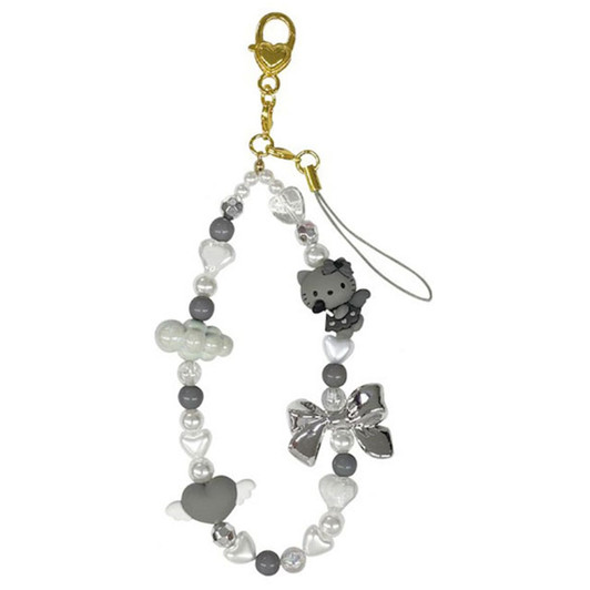 TCP Hello Kitty Phone Strap Gray