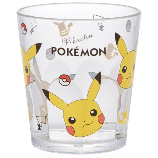 Skater Pokemon Acrylic Cup Pikachu Face 25