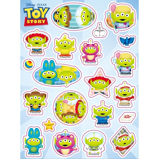 Toy Story Alien Remix Holographic Sticker Sheet