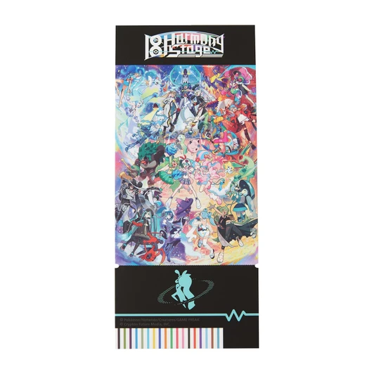 Pokemon Center Original Ticket Holder PokeMiku 18 Harmony Stage