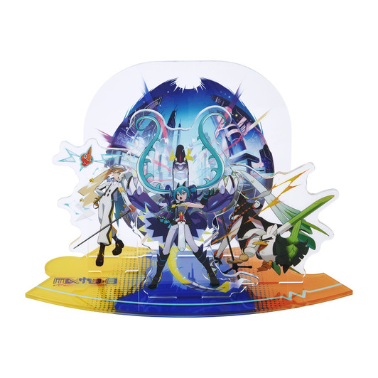 Pokemon Center Original Connectable Acrylic Stand Collection PokeMiku 18 Harmony Stage Box