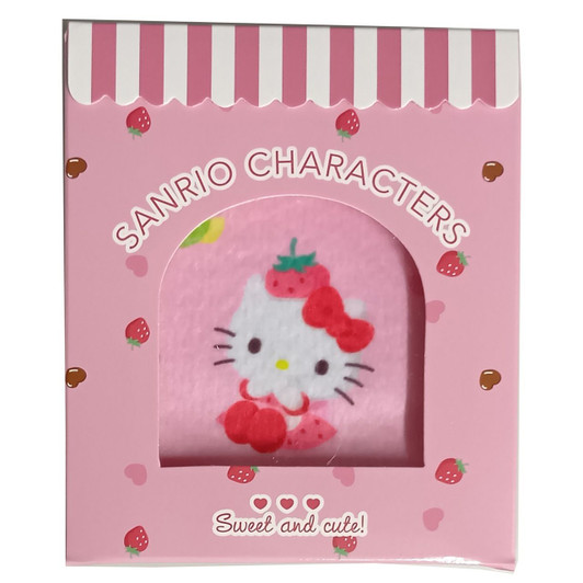 Hello Kitty Mini Towel One Piece Boxed Pink Model Number 30236-01