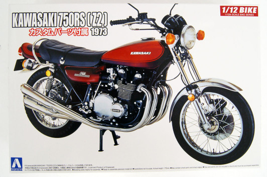 Aoshima Naked Bike 32 52983 Kawasaki 750RS(Z2) w/ Cutom Parts 1/12 scale kit