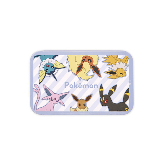 Pokemon Center Original Tin Case Stickers / Eevee And Its Evolutions