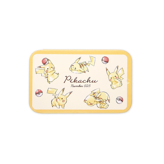 Pokemon Center Original Tin Case Seal / Pikachu