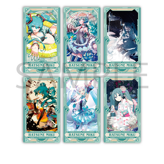 Ensky Hatsune Miku Arcana Card Collection Complete BOX (10pcs)