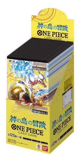 Bandai One Piece Card Game Booster Pack Adventure Of The Island Of The Gods OP-15 Box 24 Packs