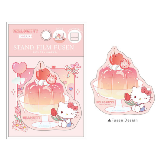T's Factory Sanrio Stand Film Sticky Notes Jiggly Jelly / Hello Kitty