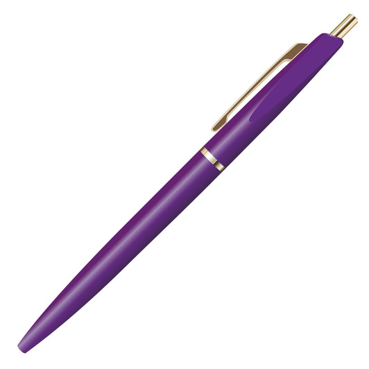 Anterique Stationers Ballpoint Pen - 0.5 mm - Deep Purple
