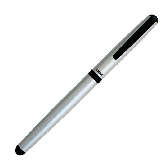  OHTO CR02 Ceramic Rollerball Pen - 0.5 mm - Matte Silver 