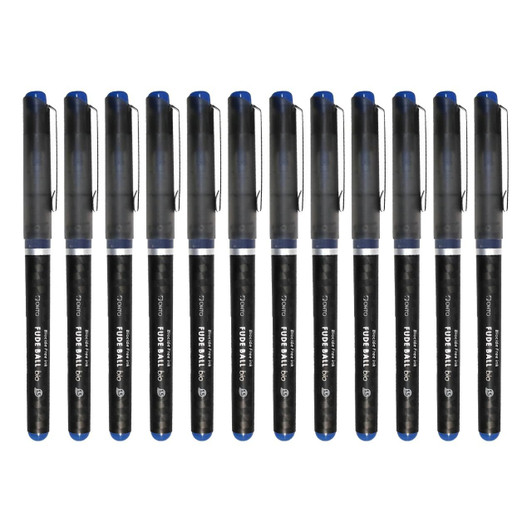 OHTO Fude Ball Bio Rollerball Pen - 1.5 mm - Blue