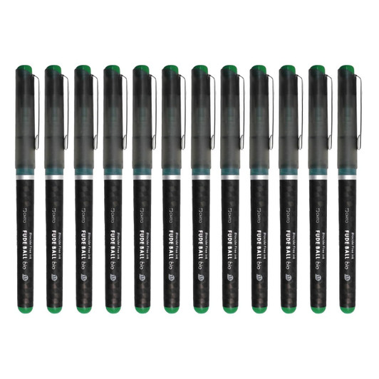 OHTO Fude Ball Bio Rollerball Pen - 1.5 mm - Green