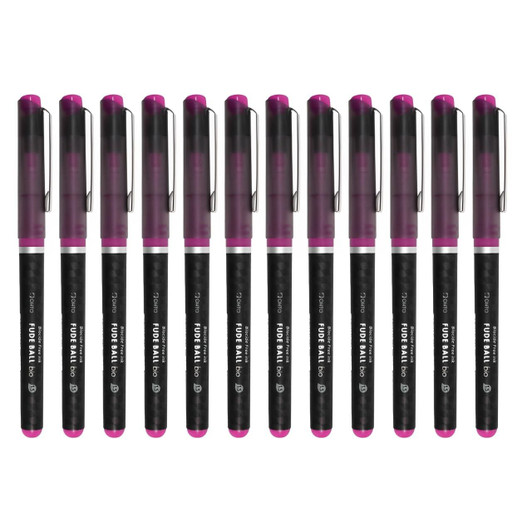 OHTO Fude Ball Bio Rollerball Pen - 1.5 mm - Pink