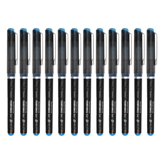 OHTO Fude Ball Bio Rollerball Pen - 1.5 mm - Sky Blue