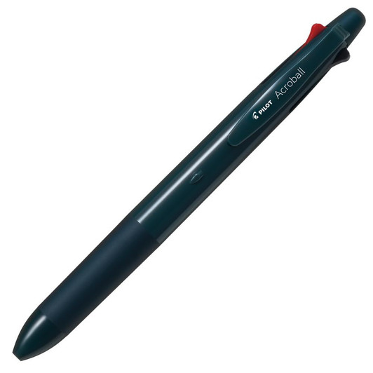 Pilot Acroball 4+1 4 Color 0.5 mm Ballpoint Multi Pen + 0.5 mm Pencil - Deep Green