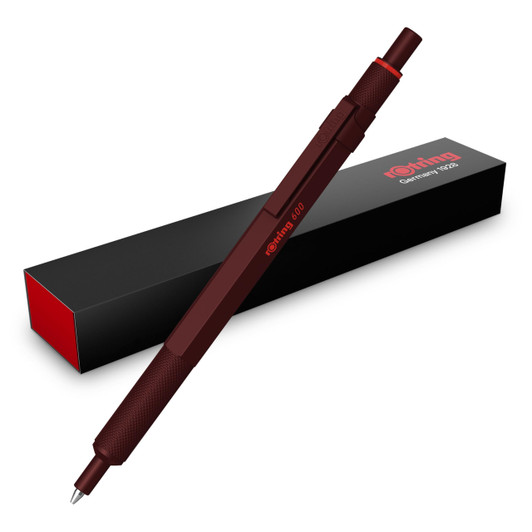 Rotring 600 Ballpoint Pen - 1.0 mm - Chocolate Truffle