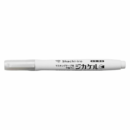  Shachihata Jikakeru Washi Tape Base Pen - Brush Type 