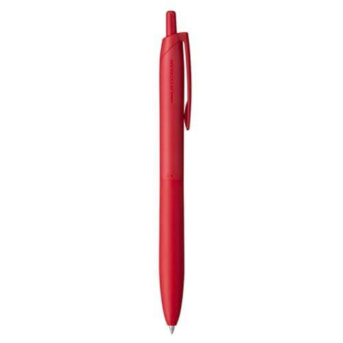  Uni Jetstream Lite Touch Ink Ballpoint Pen - 0.7 mm - Red Body - Red Ink 